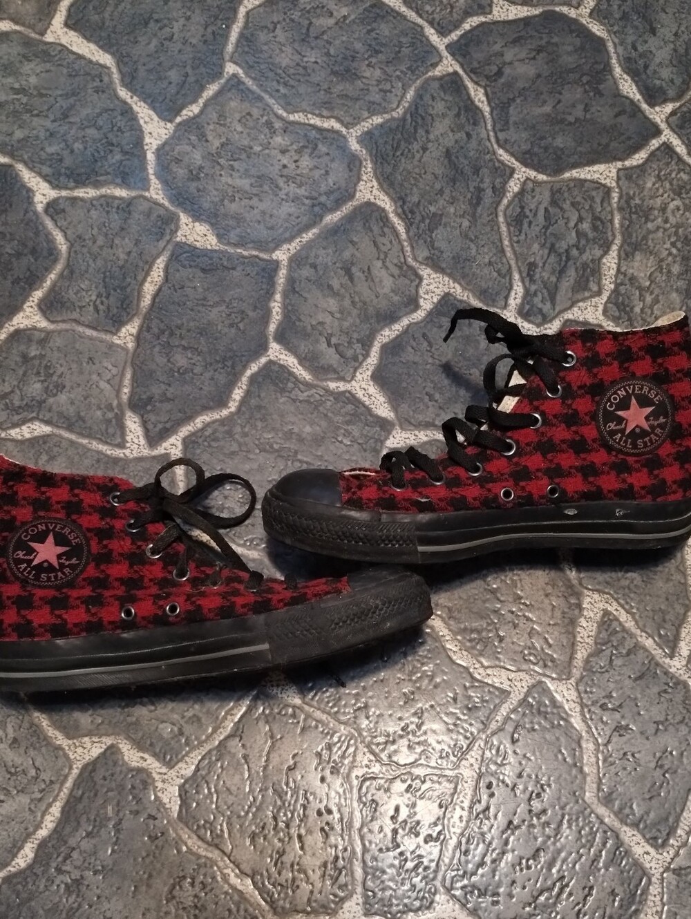 Converse All Stars Unisex Plaid Hightops